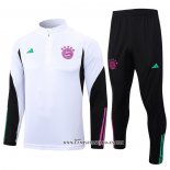 Chandal de Sudadera del Bayern Munich 23-24 Blanco