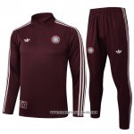 Chandal de Sudadera del Bayern Munich Nino 25-26 Rojo
