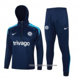 Chandal de Sudadera del Chelsea 24-25 Azul