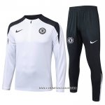 Chandal de Sudadera del Chelsea 25-26 Blanco