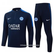 Chandal de Sudadera del Inter Milan 26-27 Azul Oscuro
