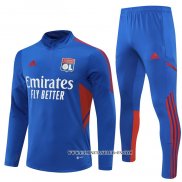 Chandal de Sudadera del Lyon 22-23 Azul