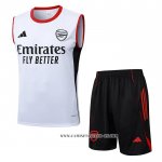 Chandal del AC Milan 25-26 Sin Mangas Blanco