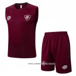 Chandal del Fluminense 25-26 Sin Mangas Rojo