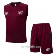 Chandal del Fluminense 25-26 Sin Mangas Rojo