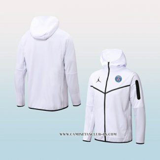 Chaqueta con Capucha del Paris Saint-Germain 22-23 Blanco