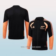 Chaqueta del Arsenal 26-27 Negro Naranja