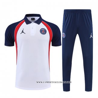 Conjunto Polo del Paris Saint-Germain Jordan 22-23 Blanco