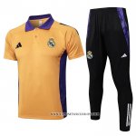Conjunto Polo del Real Madrid 24-25 Amarillo