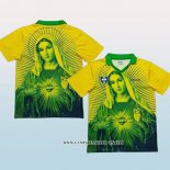 Tailandia Camiseta Brasil Special 25-26 Amarillo Malia