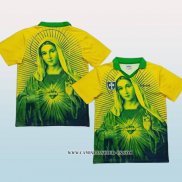 Tailandia Camiseta Brasil Special 25-26 Amarillo Malia