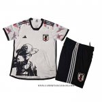 Camiseta Japon Anime Nino 2025 Blanco One Piece Luffy