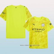 Camiseta Manchester City Portero 25-26 Amarillo