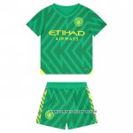 Camiseta Manchester City Portero Nino 23-24 Verde