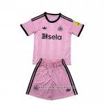 Camiseta Newcastle United Portero Nino 25-26 Rosa