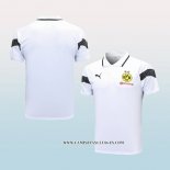 Camiseta Polo del Borussia Dortmund 23-24 Blanco