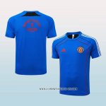 Camiseta Polo del Manchester United 25-26 Azul