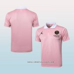 Camiseta Polo del Paris Saint-Germain Jordan 24-25 Rosa