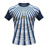 Camiseta Pre Partido del Argentina 2026 Azul Blanco