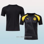 Camiseta Pre Partido del Borussia Dortmund 2023 Negro