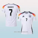 Camiseta Primera Alemania Jugador Havertz 2024