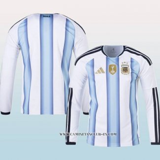 Camiseta Primera Argentina 2026 Manga Larga