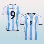 Camiseta Primera Argentina Jugador Alvarez 2022