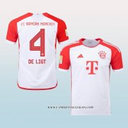 Camiseta Primera Bayern Munich Jugador De Ligt 23-24