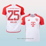 Camiseta Primera Bayern Munich Jugador Muller 23-24