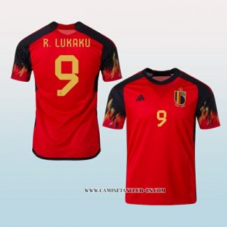 Camiseta Primera Belgica Jugador R.Lukaku 2022