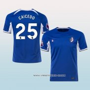 Camiseta Primera Chelsea Jugador Caicedo 23-24