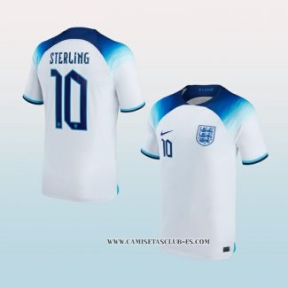 Camiseta Primera Inglaterra Jugador Sterling 2022