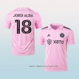 Camiseta Primera Inter Miami Jugador Jordi Alba 2023