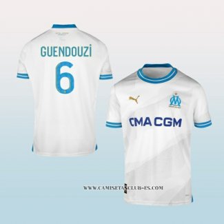 Camiseta Primera Olympique Marsella Jugador Guendouzi 23-24