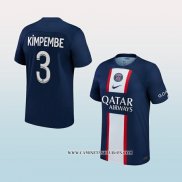 Camiseta Primera Paris Saint-Germain Jugador Kimpembe 22-23