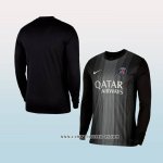 Camiseta Primera Paris Saint-Germain Portero 25-26 Manga Larga Negro