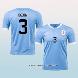 Camiseta Primera Uruguay Jugador D.Godin 2022