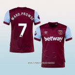 Camiseta Primera West Ham Jugador Ward-Prowse 23-24
