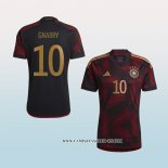 Camiseta Segunda Alemania Jugador Gnabry 2022