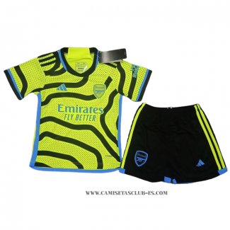 Camiseta Segunda Arsenal Nino 23-24