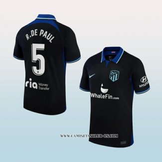 Camiseta Segunda Atletico Madrid Jugador R.De Paul 22-23