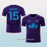 Camiseta Segunda Charlotte FC Jugador Bender 23-24