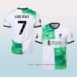 Camiseta Segunda Liverpool Jugador Luis Diaz 23-24