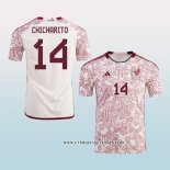 Camiseta Segunda Mexico Jugador Chicharito 2022