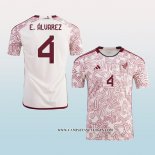 Camiseta Segunda Mexico Jugador E.Alvarez 2022