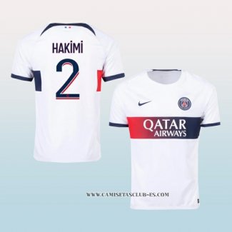 Camiseta Segunda Paris Saint-Germain Jugador Hakimi 23-24