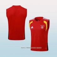 Camiseta de Entrenamiento Alemania 25-26 Sin Mangas Rojo