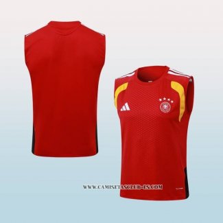 Camiseta de Entrenamiento Alemania 25-26 Sin Mangas Rojo