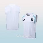 Camiseta de Entrenamiento Argentina 25-26 Sin Mangas Blanco