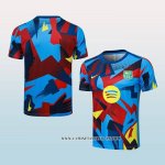 Camiseta de Entrenamiento Barcelona 25-26 Azul Rojo